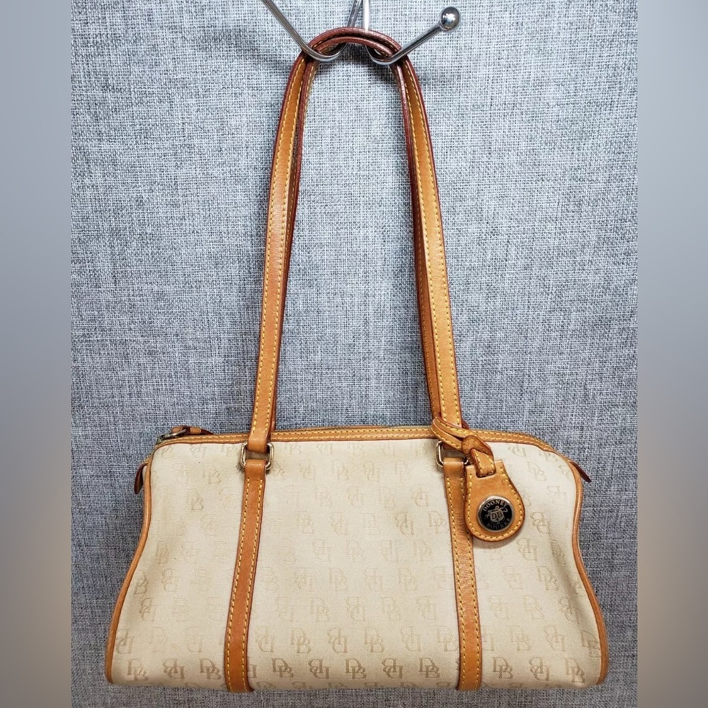 Dooney & Bourke Signature DB Canvas Mini Duffle Bag